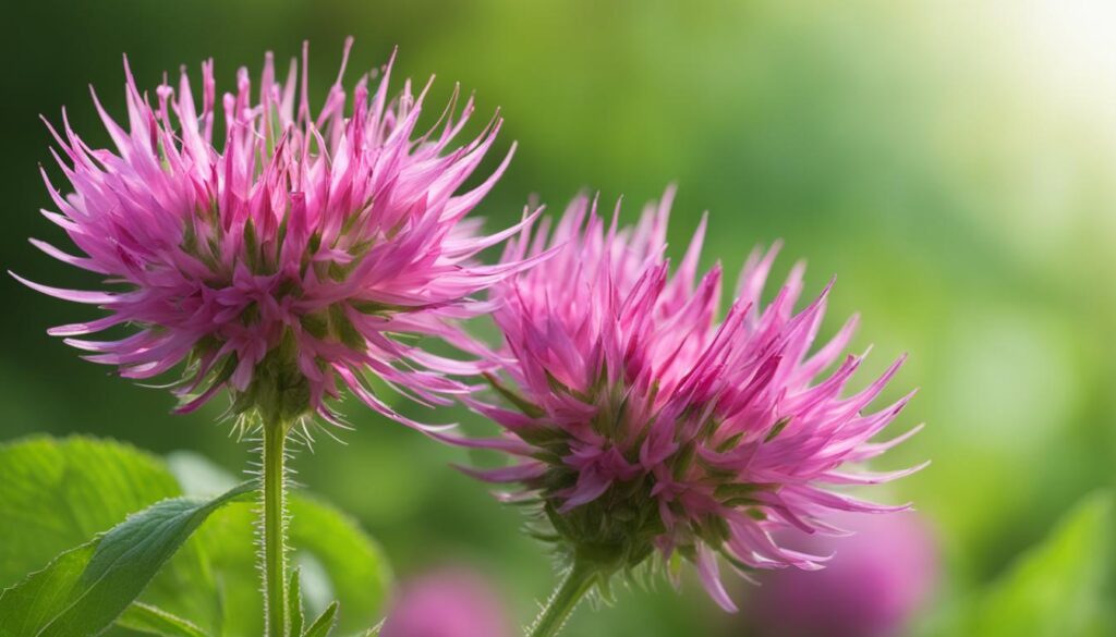 red clover and raspberry leaf